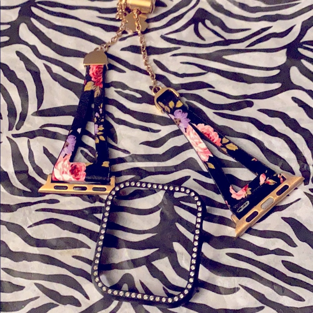 Apple Watch band and face cover